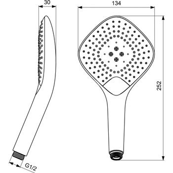 IRAIN EVO JET SŁUCHAWKA 3F CHR ROMB