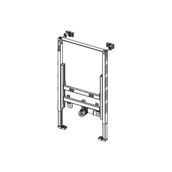 Stelaż podtynkowy do bidetu TECE profil, 820 x 500 x 145 mm, regulacja wysokości