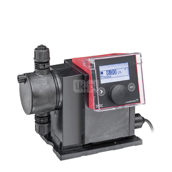 Pompa dozująca GRUNDFOS DDC 9-7 A-PVC/V/C-F-31U2U2FG tworzywo sztuczne wzmocnione włóknem, maksymalna wydajność 9 l/h, pobór mocy silnika 22 W