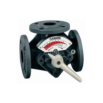 Zawór trójdrogowy mieszający z przepustnicą DN50