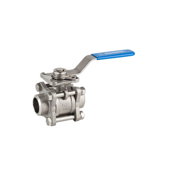 Kurek kulowy do wspawania ze stali 316 ART. 2026 PN63 DN 100