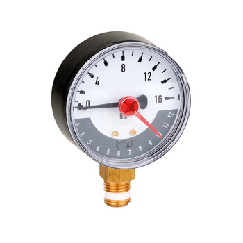 Manometr 0‐16 bar G1/4 (do filtrów F78TS‐F) ze wskaźnikiem pamięci