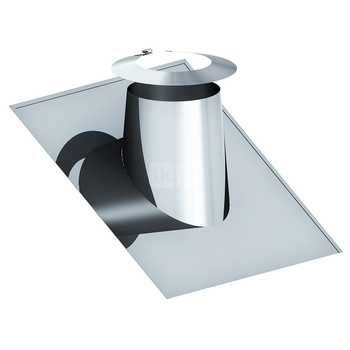 Przejście przez dach 26st. - 35st. (stal nierdzewna) fi80/125mm 