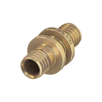 Złączka TECE flex, mosiądz, 14 mm (zz x zz)