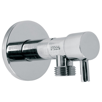 Zawór wodny FERRO Kątowy z głowicą ceramiczną GZ 1/2'' x GZ 3/8''