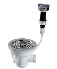 Spust zlewozmywakowy automatyczny 3,5" - AKCES