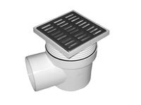 Kratka ściek boczna 15x15 DN 110 stal nierdzewna -AKCES