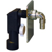 Syfon pralkowy podtynkowy ABS 40/50 chromowany- AKCES