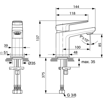 TONIC II BAT. UMYWAL. PICCOLO BEZ KORKA