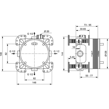 UNIWERSALNY ELEMENT PODTYNKOWY EASY BOX