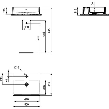 STRADA UMYWALKA NABLATOWA 50 CM