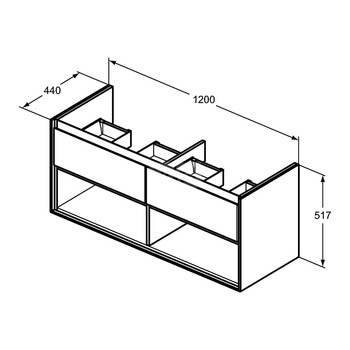 C.AIR SZAFKA 120X44 GWH&MWH