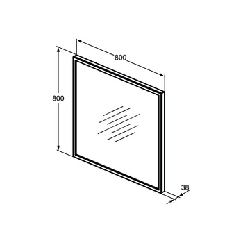 CONCA LUSTRO PROST. 80 BLK