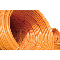 Rura PE do gazu, 160x9,1 pomarańczowo-czarna,RC PE100 SDR17,6