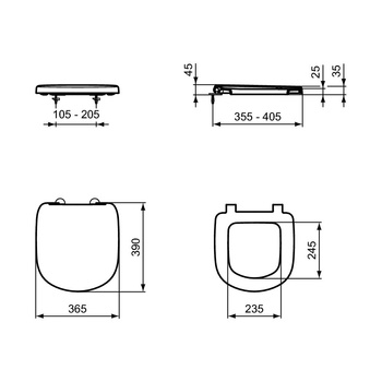 TEMPO DESKA SEDESOWA WOLNOOPAD. - KRÓTKA