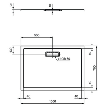 ULTRAFLAT NEW BRODZIK 100X70 PROS.