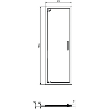 CONNECT 2 DRZWI PV 70 TSP SIL.BR