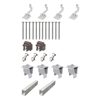 (EXT2) - zestaw rozszerzenia o 2 moduły do dachu skośnego, zawiera:- 4 haki dachowe, standard, regulowana wysokość (0020228531)