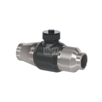 Zawór kulowy DANFOSS HT stal, PN 40 DN 15 króciec do spawania, uchwyt: brak