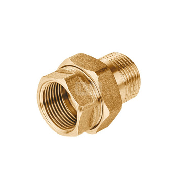 Śrubunek prosty o-ring PERFEXIM 1046, mosiądz, 2 x 2 (GW x GZ), PN16 bar