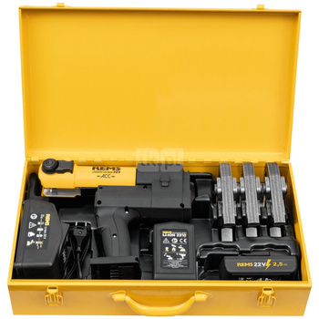 REMS AKKU-PRESS 22V ACC SET M 15+18+22 +AKKU 2,5 AH