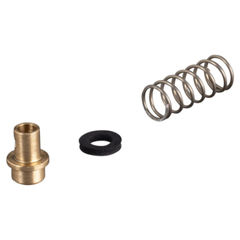 Zawór z uszcz. płaską, spręż.