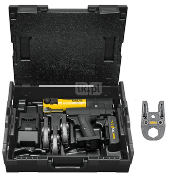 REMS MINI-PRESS S 22V ACC 2,5AH SET M 15+22+28+35 L-BOXX