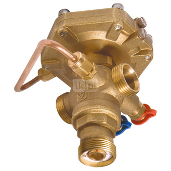 Regulator przepływu HERZ 4001 mosiądz DN 20 Gwint zewnętrzny PN16