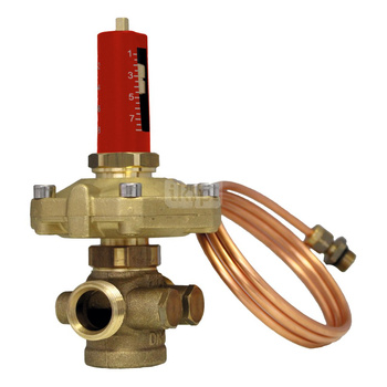 Regulator ciśnienia różnicowego HERZ 30 Kpa, mosiądz DN 50, zakres przepł. 5-30 kPa