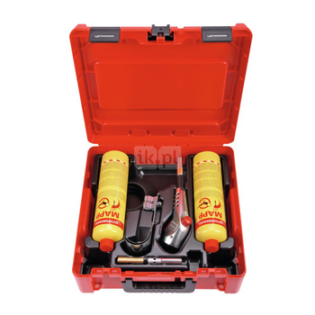 Pojemnik z gazem do lutowania twardego SUPER FIRE 3 HOT BOX, 7/16"-EU, wersja C, MAPP Gas 2018