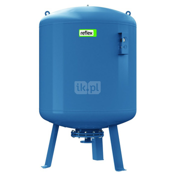Naczynie wzbiorcze REFLEX Refix DE, pojemność 1000 l, 25 bar / 70'C, kolor niebieski, do instalacji  C.W.U.