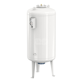 Naczynie wzbiorcze stojące FLAMCO MEIBES Airfix D-E-B, pojemność 80 l 6-, 16 bar / 120'C fi1 1/2'', kolor biały, do instalacji  C.W.U.