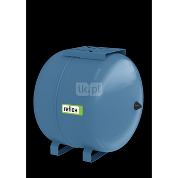 Naczynie wzbiorcze REFLEX Refix HW, pojemność 50 l, 10 bar / 70'C, kolor niebieski, do instalacji C.W.U.