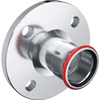 Kołnierz zaciskowy GEBERIT Mapress C-Stahl przejściowy stal (ocynk) DN 25 (28 mm) PN 10/16