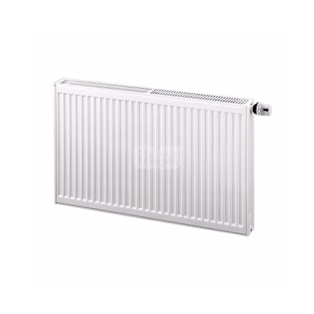 Grzejnik płytowy typ 21S PURMO Ventil Compact CV wym. 900 x 1400 mm, kolor biały, moc 2605 W, front Profilowany