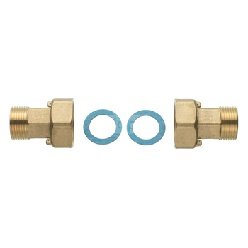 Zestaw przyłączeniowy 120 st.C - R 3/4" x G1B 