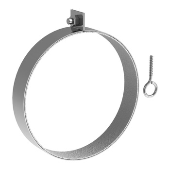 Obejma mocująca dachowa JEREMIAS DW61 stal nierdzewna fi 300 mm montaż na pręcie gwintowanym