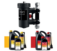 Filtr magnetyczny MagnaClean Professional2 + MC1 inhibitor 0,5L+ MC3 cleaner 0,5L PAKIET z chemią - ADEY (4/72)