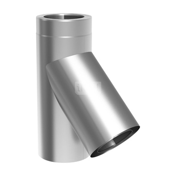 Trójnik 45' JEREMIAS DWV12 130 x 130 x 130 do odprowadzania spalin