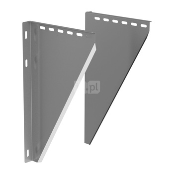 Uchwyt JEREMIAS DWV01 stal nierdzewna fi 180 mm (50-150 mm) (mocowanie - Blachy konsoli)