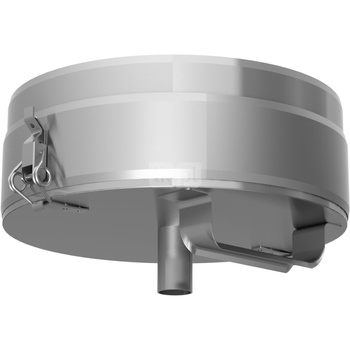 Naczynie na sadze z miską kondensacyjną JEREMIAS DWV44 stal nierdzewna fi 150 mm