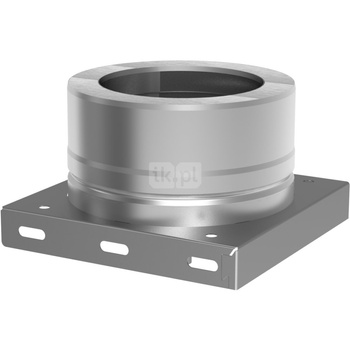 Płyta fundamentowa z odpływem skroplin w dół JEREMIAS DWV05 fi 200 mm