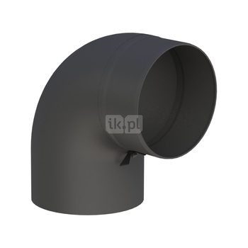 Kolano łukowe 90st. fi150mm, kolor czarny