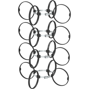 Zestaw 4 obejm montażowych pp-flex fi60mm