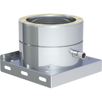 Płyta fundamentowa z odpływem skroplin w bok JEREMIAS 205-DWETN06 fi 150 mm