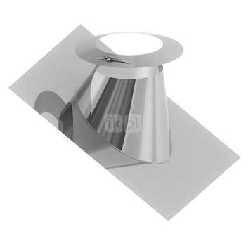Przejście przez dach 26-35st. aluminiowe z kołnierzem fi180mm 