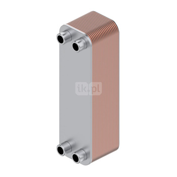 Mikropłytowy wymiennik ciepła XB06L-1, Il. płytek: 40, 25 bar, miedź