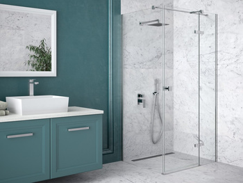 Kabina kwadrat PIXA 90x90x195 LEWA - BESCO