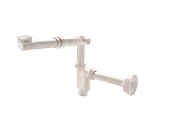 Półsyfon umywalkowy przyścienny podszafkowy -AKCES