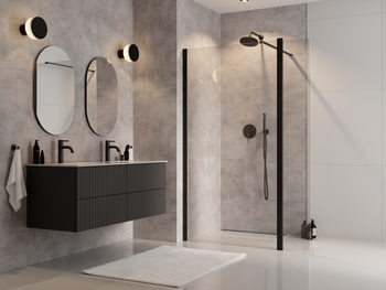 Kabina Eco-N Black 90x195 -BESCO